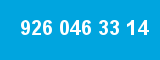 926 046 33 14